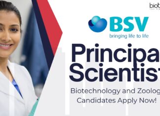 Principal Scientist at Bharat Serums and Vaccines Limited - Biotechnology and Zoology Candidates Apply Now!