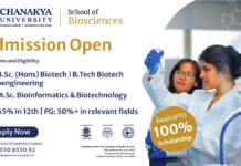 Chanakya School of Biosciences Admissions 2025 Open | UG & PG Courses, Apply Now | UG & PG Courses, Apply New