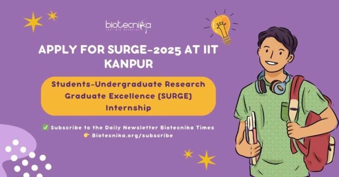 SURGE-2025 IIT Kanpur Registrations