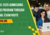 NCBS GS-2025 Admissions For PhD Program Through National Exam Route – Apply Online NCBS GS-2025 PhD Admissions Through National Exam Route