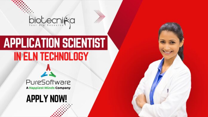 Application Scientist Post at PureSoftware - Life Sciences Apply Online