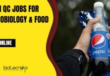 Pepsi QC Jobs For Microbiology & Food Tech, Apply Online Pepsi QC Jobs For Microbiology