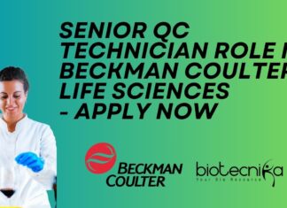 QC Technician Job at Beckman Coulter Life Sciences - Apply Now