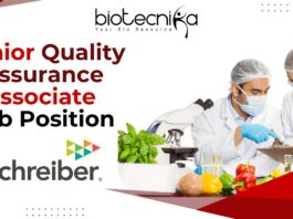 Schreiber Foods QA Associate Job - BSc, MSc & BTech Apply Online