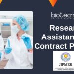 Research Assistant Job at JIPMER Contract Position Apply Now