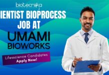 Scientist Bioprocess Job at Umami Bioworks- Lifesscience Candidates Apply Now! Scientist Bioprocess Job at Umami Bioworks- Lifesscience Candidates Apply Now!