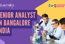 Senior Analyst in Bangalore India