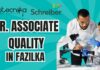 Schreiber Foods is Hiring Sr. Associate Quality in Fazilka – Apply Now! Sr. Associate Quality – Schreiber Foods Hiring in Fazilka