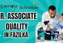Schreiber Foods is Hiring Sr. Associate Quality in Fazilka – Apply Now! Sr. Associate Quality – Schreiber Foods Hiring in Fazilka