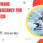 Manipal MAHE Project Vacancy