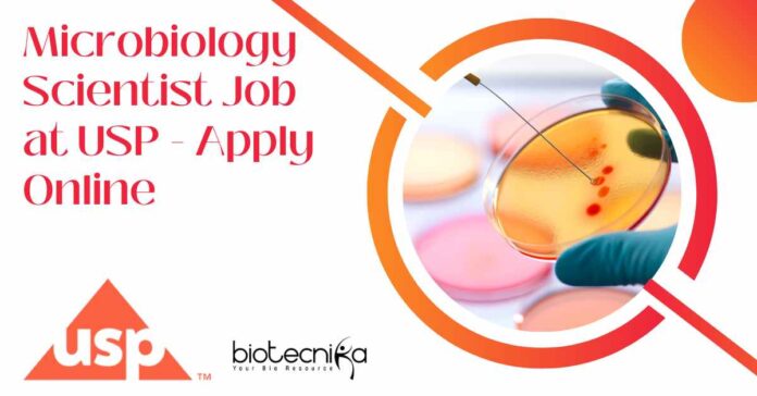 Microbiology Scientist Job at USP