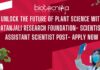 Patanjali Research Foundation Scientist/ Assistant Scientist Post- Apply Now Patanjali Research Foundation Scientist Post- Apply Now