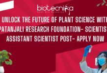 Patanjali Research Foundation Scientist/ Assistant Scientist Post- Apply Now Patanjali Research Foundation Scientist Post- Apply Now