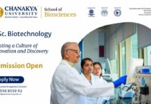 Chanakya School of Biosciences, B.Sc.(Hons) in Biotechnology Admissions Open! BSc (Hons) Biotech Admissions Open at Chanakya School of Biosciences New