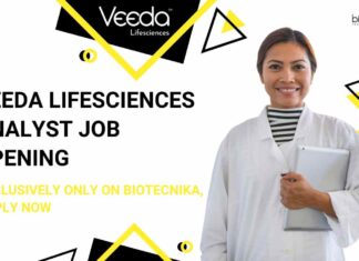Veeda Lifesciences Analyst Job Opening