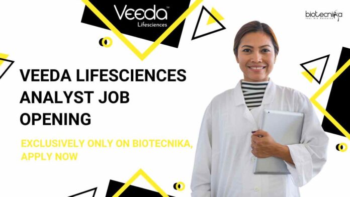 Veeda Lifesciences Analyst Job Opening