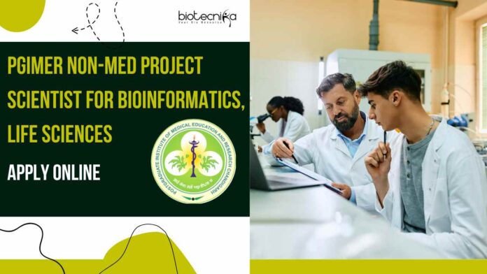 PGIMER Non-Med Project Scientist