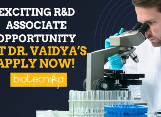 R&D Associate Job at Dr. Vaidya’s – Apply Now!