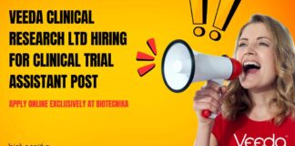 Veeda Clinical Research Hiring