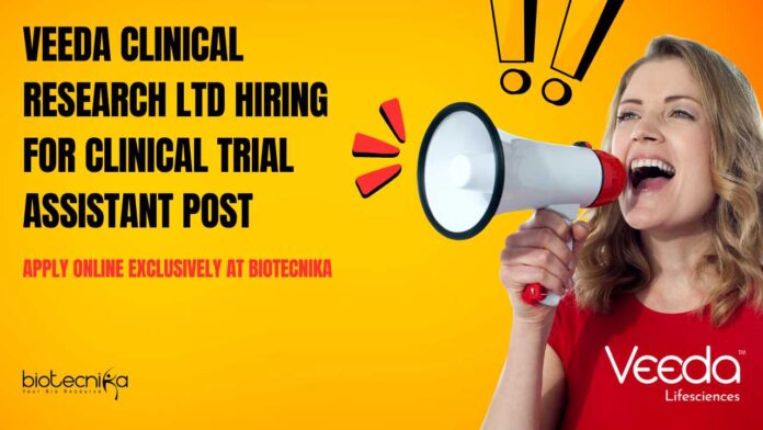 Veeda Clinical Research Hiring