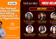 Biotecnika Successfully Hosts 2-Day National Workshop on CRISPR Gene Editing, Bioinformatics, and Career Opportunities Biotecnika Successfully Hosts 2-Day National Workshop on CRISPR Gene Editing, Bioinformatics, and Career Opportunities