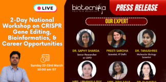 Biotecnika Successfully Hosts 2-Day National Workshop on CRISPR Gene Editing, Bioinformatics, and Career Opportunities