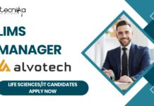 Alvotech LIAlvotech Life Sciences Manager Job, Apply NowMS Manager - Life SciencesIT Candidates Apply Now - Bangalore