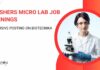 Freshers Micro Lab Job Openings