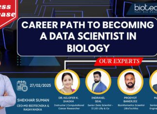 Biotecnika Successfully Hosted an Exclusive Webinar on Transitioning into Data Science for Biologists Data Science for Biologists Webinar Conducted By Biotecnika