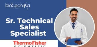 Sr. Technical Sales Specialist Job at Thermo Fisher Scientific – Apply Now!