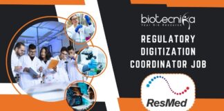 Regulatory Digitization Coordinator Job at ResMed