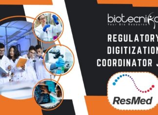 Regulatory Digitization Coordinator Job at ResMed – Apply Now Regulatory Digitization Coordinator Job at ResMed