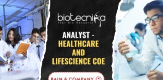 Freshers Biotech Healthcare Analyst at Bain & Company – Apply Now