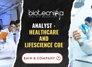 Freshers Biotech Healthcare Analyst at Bain & Company – Apply Now