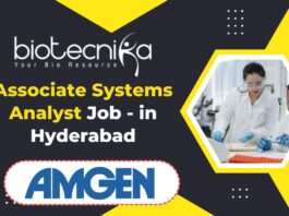 Associate Systems Analyst Job - at Amgen