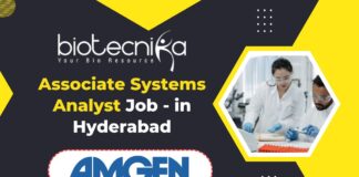 Associate Systems Analyst Job - at Amgen