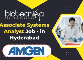Associate Systems Analyst Job - at Amgen