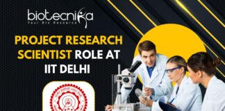 Project Research Scientist Role at IIT Delhi