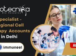 Specialist - Regional Cell Therapy Accounts in Delhi