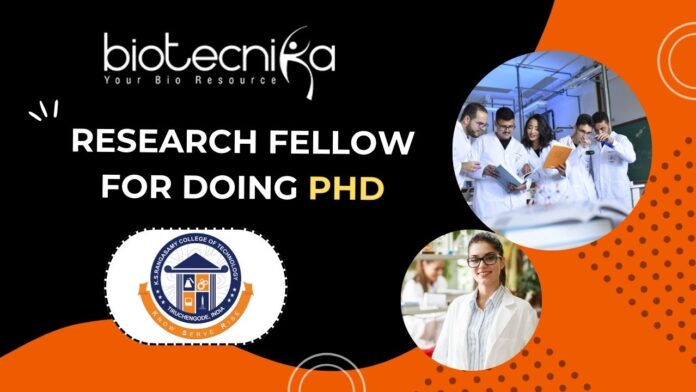 Research Fellow for PhD