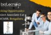 JNCASR Biological Sciences Project Vacancy, Apply Now