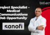 Project Specialist – Medical Communications Job Opportunity