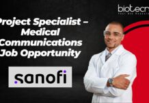 Project Specialist – Medical Communications Job Opportunity