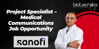 Project Specialist – Medical Communications Job Opportunity