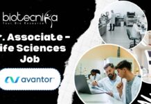 Jr. Associate – Life Sciences - at Avantor