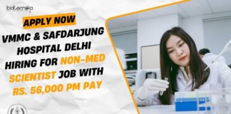 VMMC & Safdarjung Hospital Delhi Hiring