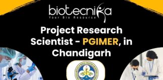 Project Research Scientist - PGIMER - in Chandigarh