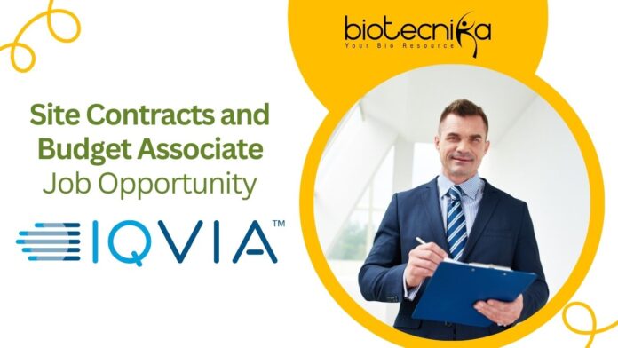 Site Contracts and Budget Associate Job Opportunity