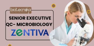 Senior Executive QC- Microbiology Job at Zentiva. Apply Now!