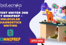Content Writer Job at Omniprep – Molecular Diagnostics Writing, Apply Now! Content Writer Job at Omniprep – Molecular Diagnostics Writing
